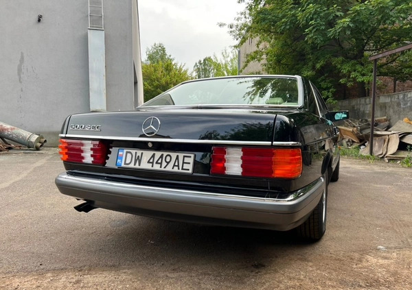 Mercedes-Benz Klasa S cena 134900 przebieg: 214000, rok produkcji 1989 z Łódź małe 742